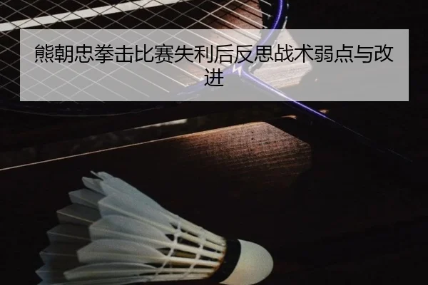 熊朝忠拳击比赛失利后反思战术弱点与改进